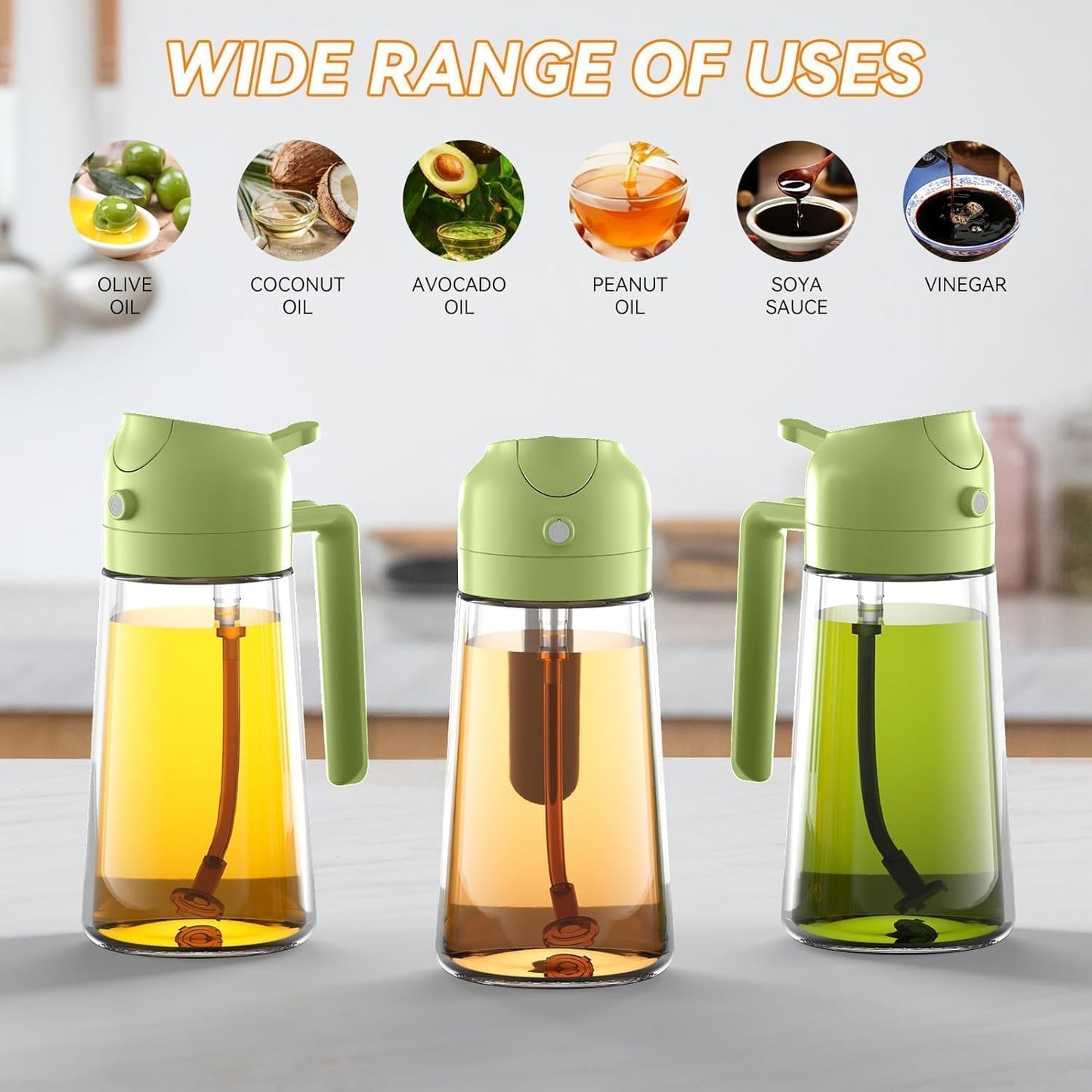 Premium 2-in-1 Oil Dispenser for Every Modern Indian Kitchen