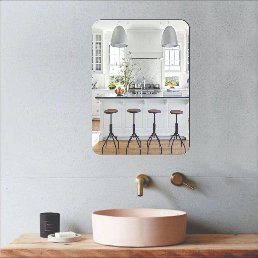 Acrylic Unbreakable Wall Mirror Set - Oval & Square Shapes - Buy 1 Get 1 Free! 🔥BUY NOW!!