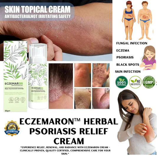 Eczemaron Anti Fungal Cream with Free Pain Relief Spray | Buy 1 Get 1 Free