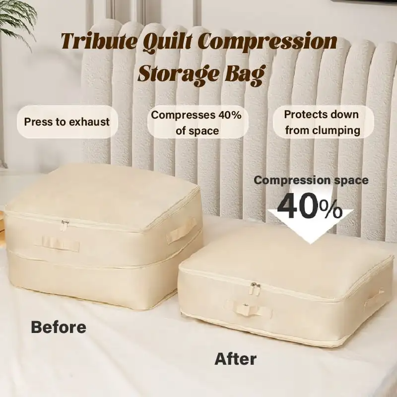 The Space-Saving Self Compression Organizer: Double Your Storage in Seconds!
