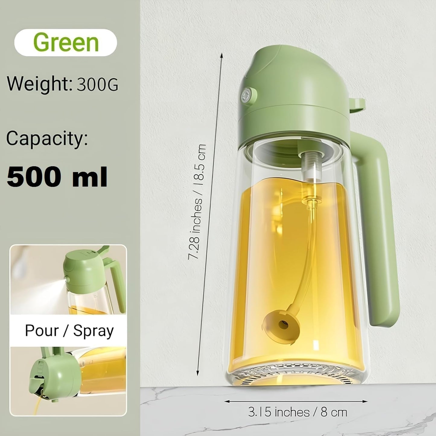 Premium 2-in-1 Oil Dispenser for Every Modern Indian Kitchen