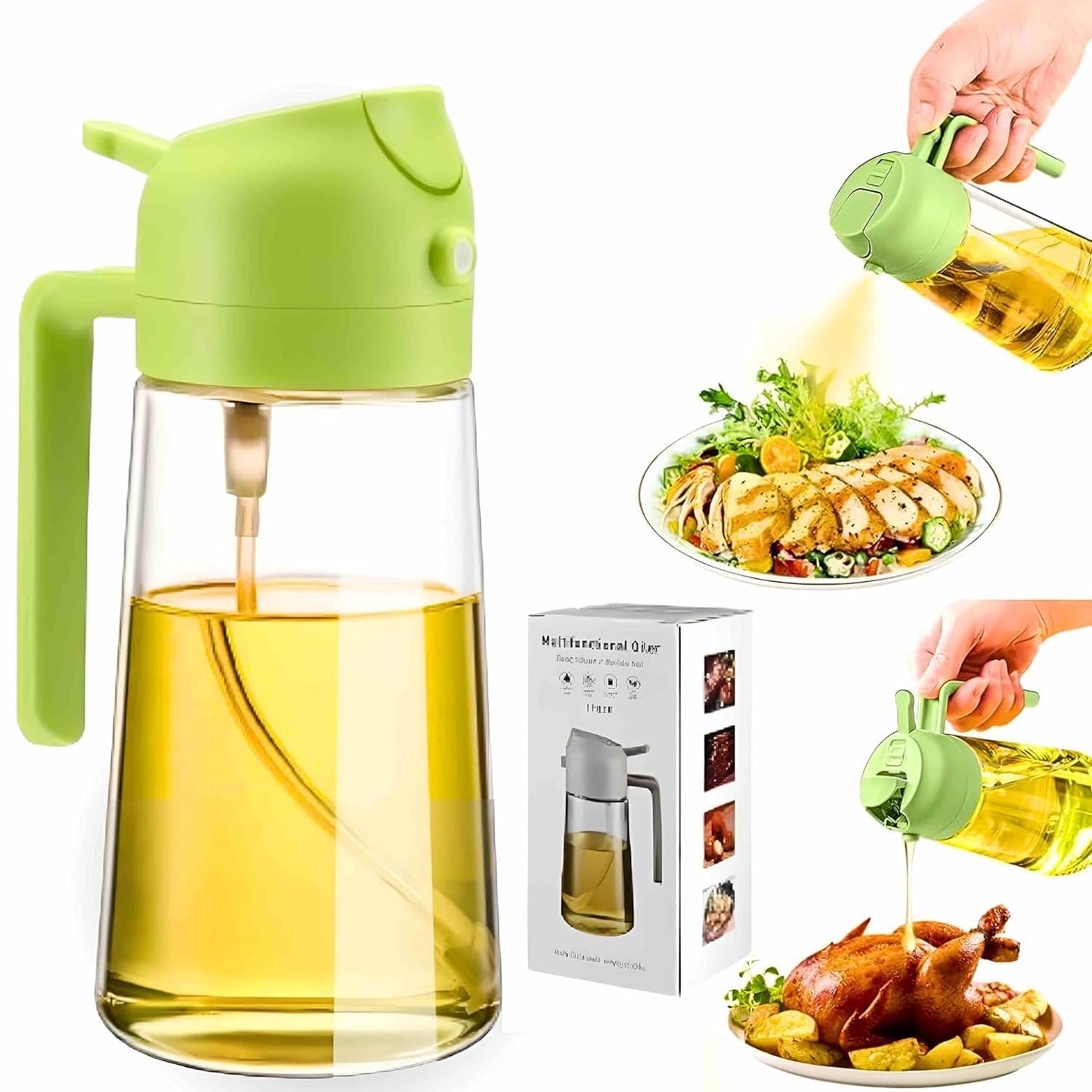 Premium 2-in-1 Oil Dispenser for Every Modern Indian Kitchen