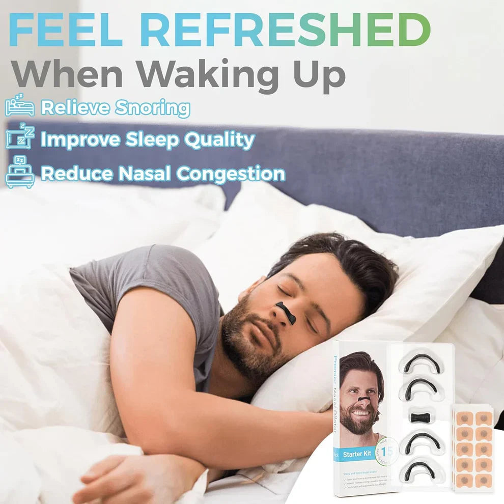 Oxyboost™ Magnetic Nasal Breathing Strip – Breathe Easy, Sleep Deep, Perform Strong!