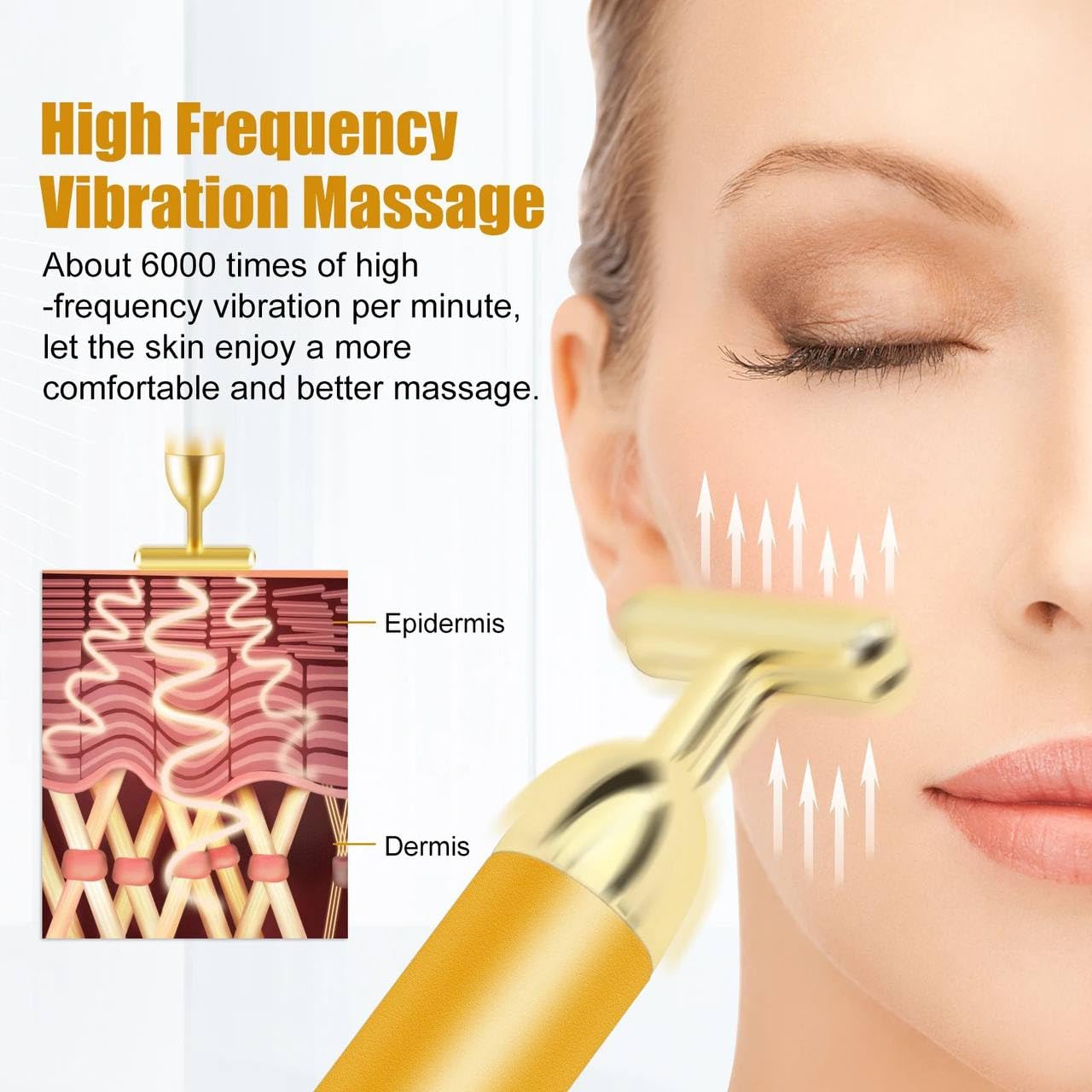 24K Gold Facial Massage Electric Roller | 🔥FLAT 61% OFF SALE🔥