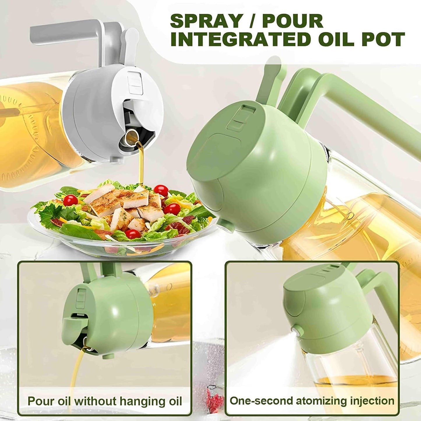 Premium 2-in-1 Oil Dispenser for Every Modern Indian Kitchen