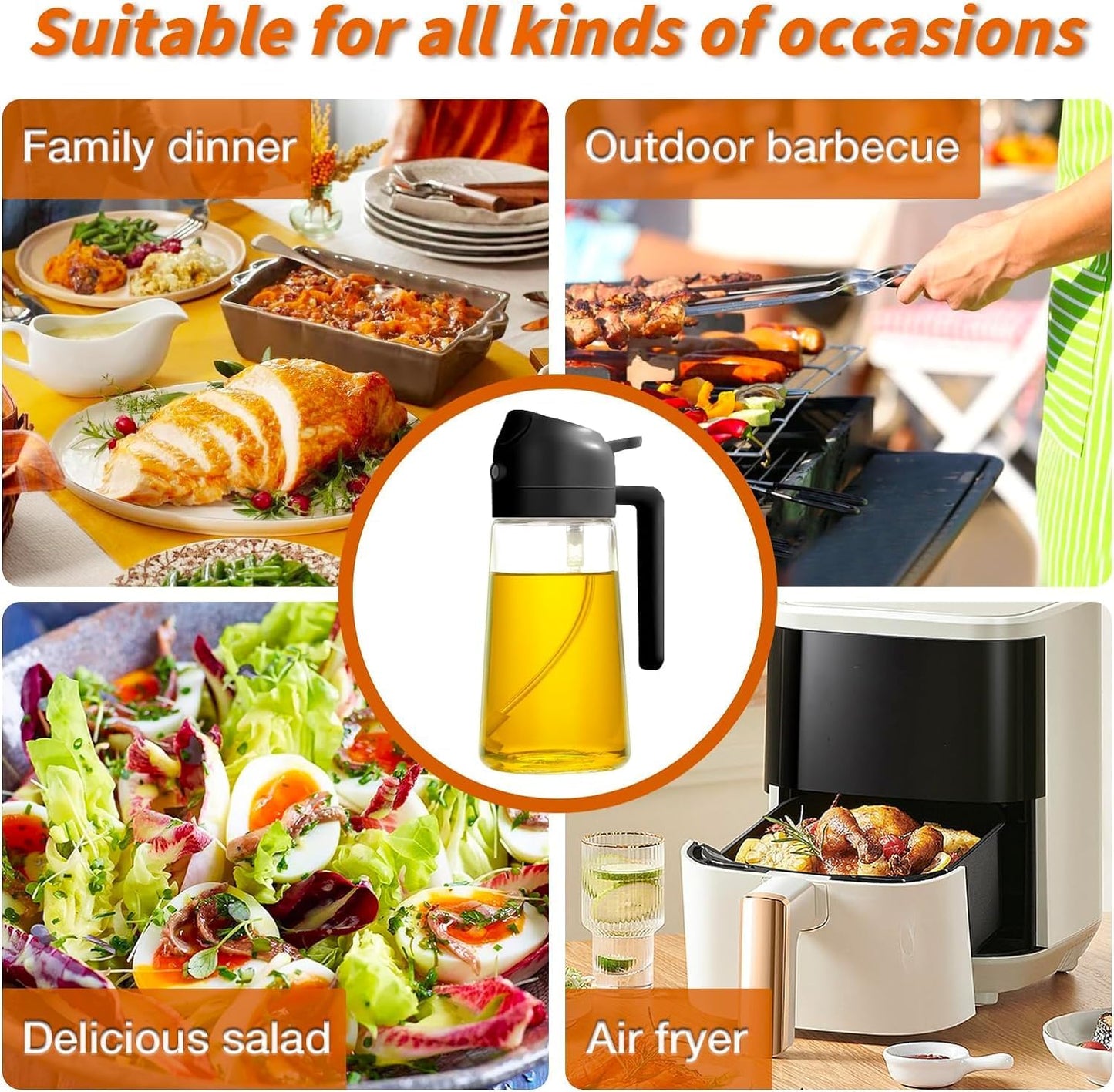 Premium 2-in-1 Oil Dispenser for Every Modern Indian Kitchen