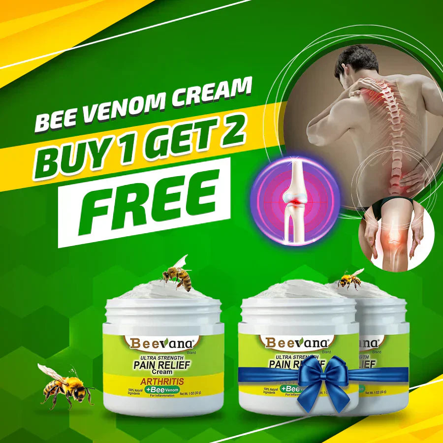 BeeTherapy™ Bee Venom Pain Relief Cream | Buy 1 Get 2 Free 🔥