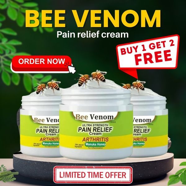 BeeTherapy™ Bee Venom Pain Relief Cream | Buy 1 Get 2 Free 🔥