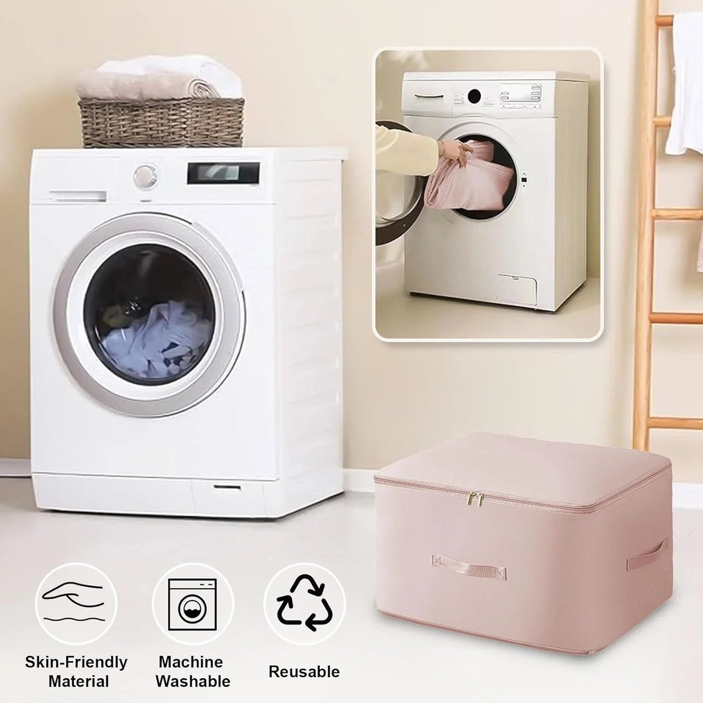 The Space-Saving Self Compression Organizer: Double Your Storage in Seconds!