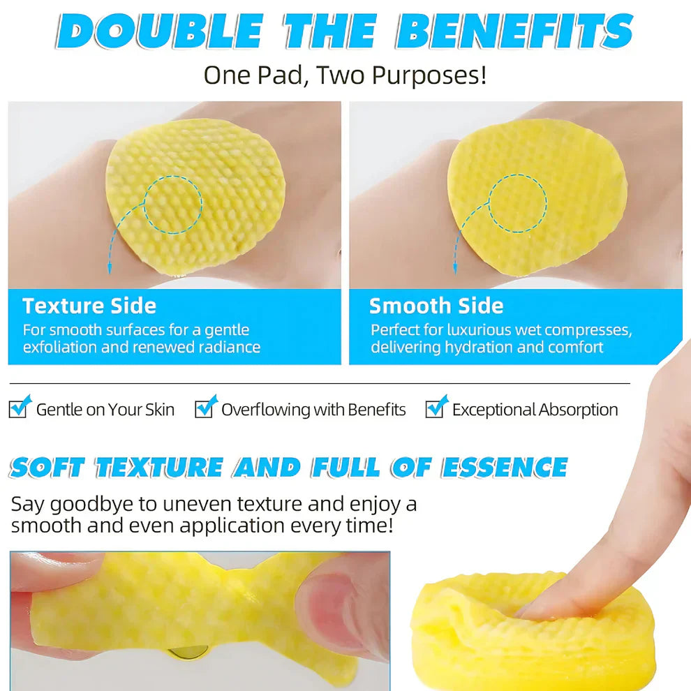 GlowWipe™ - Turmeric & Kojic Acid Cleansing Pads (Buy 1 Get 1 Free🔥) Limited Time Offer🔥🔥