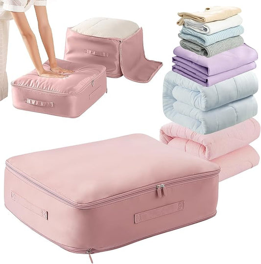 The Space-Saving Self Compression Organizer: Double Your Storage in Seconds!